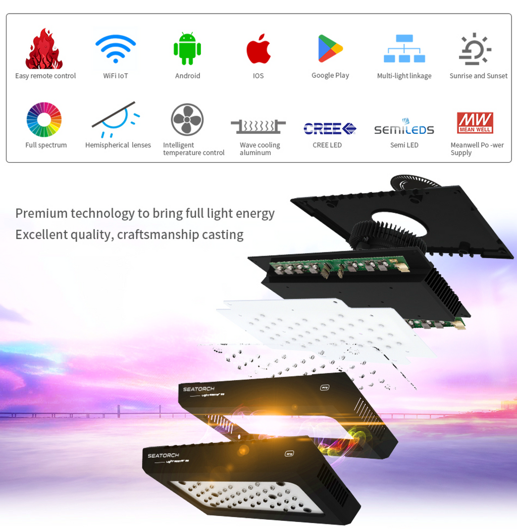 RAMPE LED SEATORCH LM30PRO
