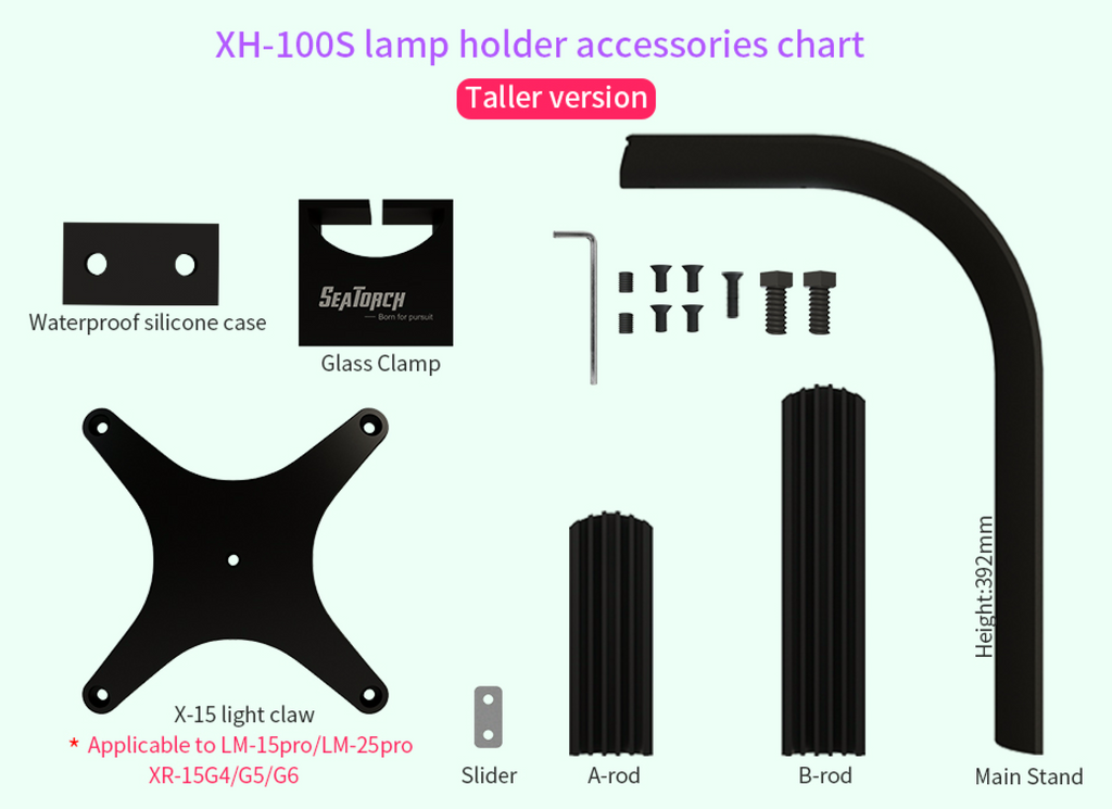 Support Seatorch XH100S POUR LR15 et LR25