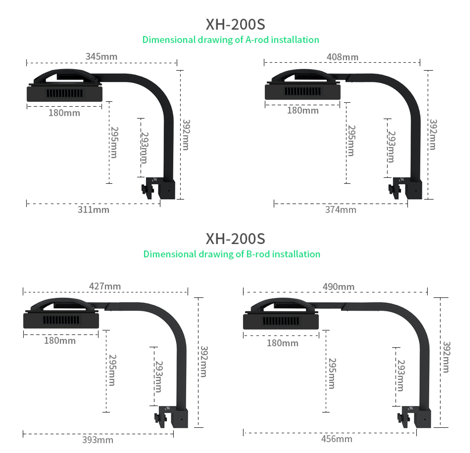 Support Seatorch XH200S POUR LR30 et LR35