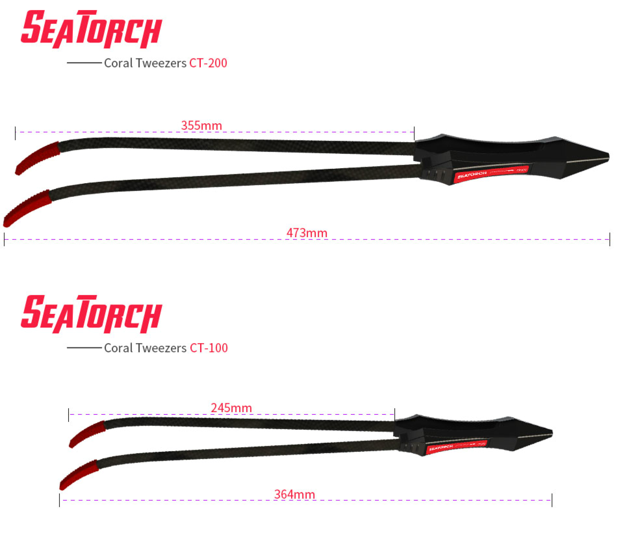 Pince à coraux Seatorch CT200